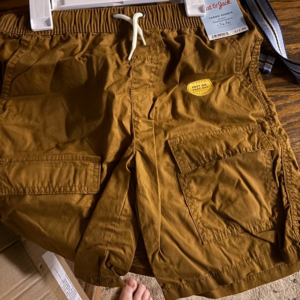 Cat & Jack Kids' Tan Cargo Shorts